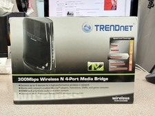 TRENDnet TEW-640MB Wireless N 4-Port WiFi Media Bridge New picture