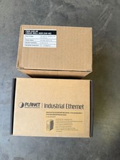 Planet IGS-824UPT Industrial 4 Port Gigabit 802.3bt PoE+ switch w power supply picture