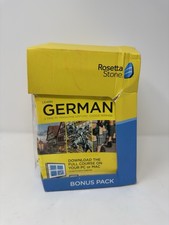 Z Rosetta Stone German Bonus Germany Bundle Lifetime Online Access Grammar Guide picture