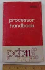 1972 Digital Equipment Corporation PDP-11 / 20 15 r20 processor handbook picture