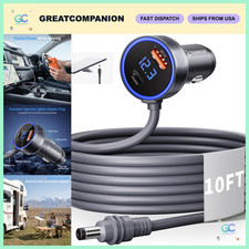 Mini Car Adapter for Starlink - 10FT DC Power Cable, Durable 16AWG, Fast Chargin picture