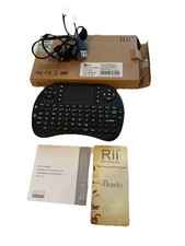Rii Mini Wireless Keyboard Touchpad Combo RT-MWK08 USB Rechargeable Black picture