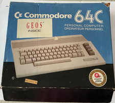 Commodore 64C Personal Computer PC w/Power Supply Box Manuals Great Condition picture