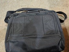 Brenthaven Laptop Messenger Bag Shoulder Strap Handles Briefcase Black Carry-On picture