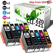 10 PK PGI-220 CLI-221 Ink Cartridge for PIXMA MP980 MP990 IP3600 IP4600 picture