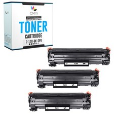 CMYi 3-Pack Replacement Toner 128 Cartridges for Canon imageCLASS MF4420n MF4550 picture