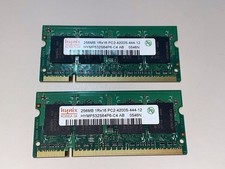 Hynix Laptop Memory (2 X 256MB) 1RX16 PC2-4200S-444-12 SODIMM (Total 512MB) picture