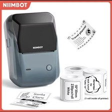 NIIMBOT B1 Wireless Label Maker, Inkless Bluetooth Thermal Printer (Lake Blue) picture