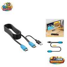 High-Speed 6FT USB KVM Cable for Streamlined Connections to KVM Switches picture