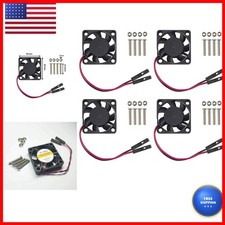 Easycargo 30mm Fan 5V 3.3V DC Quiet Fan for Raspberry Pi 5 4 3B+ 3007 (4-Sets) picture