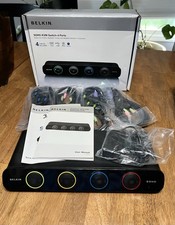 Belkin SOHO 4-Port KVM Switch F1DS104J POWERS ON picture