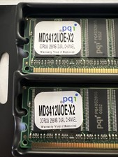 PQi 256MB DDR333 Dual Channel Memory (Pair) MD3412UOE-X2 picture