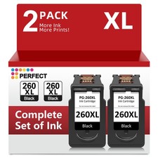 PG-260XL Black CL-261XL Color Ink Cartridge for Canon Pixma TR7020 TS5320 TS6420 picture