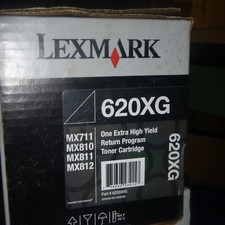 Genuine Lexmark 620XG Extra High Yield Return Program Toner Cartridge for US Gov picture