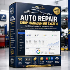 Auto Repair Shop Software USB Mechanic Invoicing Inventory Windows Mac picture