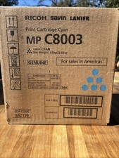 RICOH 842086 CYAN MP C8002 Print Cartridge NEW SEALED BOX picture