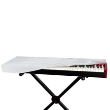 88-Key Keyboard Dust Cover Protective White - On-Stage picture