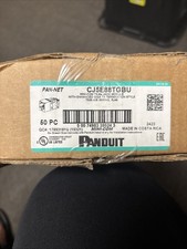 Pan-Net MiniCom Network Jack Module Blue For Panduit CJ5E88TGBU (2 Count) picture