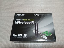 Asus PCE-N15 Wireless LAN PCI Express WLAN Card PCI-e 300Mbps double antenna picture