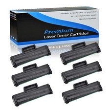 6PK Black MLT-D104S 104S Toner for Samsung ML-1865 ML-1865W SCX-3201 SCX-3200 picture