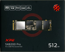 New Adata XPG SX8200 Pro M.2 2280 512GB PCIe 3.0x4 NVMe SSD R/W 3500MB/2300MB/s picture