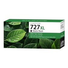 OCBESTJET 727 Matte Black Ink Cartridges 300 ml Replacement for HP 727 Matte picture