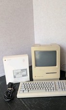 Vintage Apple Macintosh Classic Computer Bundle Powers On Keyboard Mouse System picture