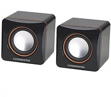Manhattan 161435 2600 Series USB Powered Speakers (Black) picture