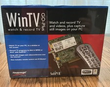 NEW - Sealed - WinTV Go-Plus Hauppauge watch and record TV on your computer picture