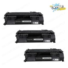 3PK CE505A / 05A Toner Cartridge Fits HP LaserJet P2035 P2035n P2055 P2055d picture