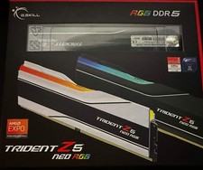 G.Skill Trident Z5 Neo RGB DDR5 8000 32GB (2x16GB) AMD EXPO RAM F5-8000J3848H16G picture