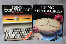 Apple Book ~ Using Appleworks 2nd Second Edition & Using Wordperfect 3rd Edition picture