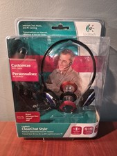 Logitech ClearChat Style Premium Behind the Head PC Headset New Sealed Vtg picture