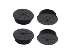 4PCS 2Inch (50mm) Desk Cord Grommets Wire Cable Hole Cover for Office PC Desk... picture