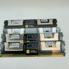 4x Kingston 2GB PC2-5300F FB-DIMM Server RAM KVR667D2D8F5K2/4G 8GB Lot picture