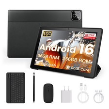 2026 Newest Tablet Android 16 Tablet 36GB RAM+256GB ROM Octa-Core 2.0G+5G WiFi picture