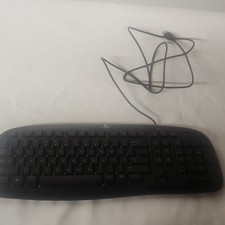 Logitech Classic Keyboard 200 Wired USB Black QWERTY Standard English Plastic picture