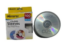 Recordable CD Magnavox CD-R  80 Min 40 Pack NEW  And CD Sleeves Included picture