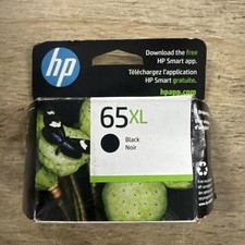 HP 65XL Black Ink Cartridge - N9K04AN - NEW 2025 picture
