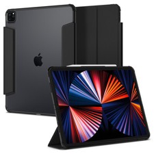 iPad Pro 2021 Case | Spigen [Ultra Hybrid Pro] Shockproof Slim Clear Cover picture