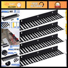 4 Pcs Wall Mount Cable Hanger Cord Organizer Rack - Tidy Up Your Space picture