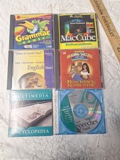 Vintage Computer Learning Educational Software Lot Of 6 picture