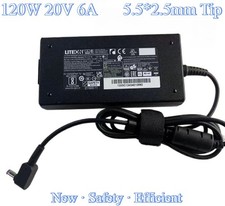 Original Liteon 120W 20V 6A AC Adapter 5.5*2.5mm Tip Charger Power Supply picture