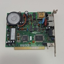 Vintage Epson MONTE-BOARD ISA Fax Modem Card BKM552C203A Internal 16-Bit PC Card picture