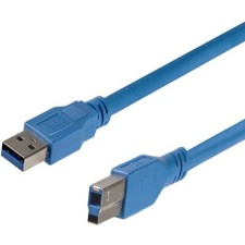 StarTech USB3SAB6 6 ft SuperSpeed USB 3.0 Cable A to B M/M - Type A Male USB picture