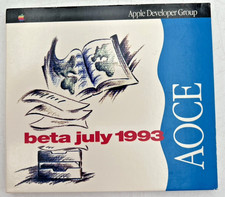 AOCE BETA JULY 1993 APPLE DEVELOPER GROUP CD ROM picture