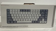 Satechi SM1 SLIM MECHANICAL BACKLIT BLUETOOTH KEYBOAR Grey, White - (A1) picture