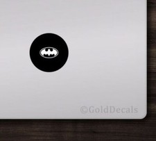 Batman - Mac Apple Logo Laptop Vinyl Decal Sticker Macbook Decal Superman Hero picture
