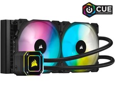 Corsair Hydro Series, iCUE H115i ELITE CAPELLIX, 280mm Radiator, Dual ML140 RGB picture