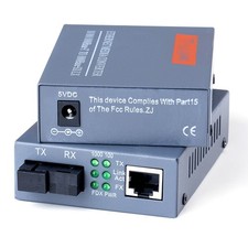 Gigabit Fiber Optical Media Converter HTB-GS-03 A&B 1000Mbps Single Mode Fiber picture